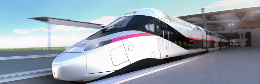 SNCF Voici Avelia Horizon, le TGV du futur, conçu par Alstom, qui roulera en 2023